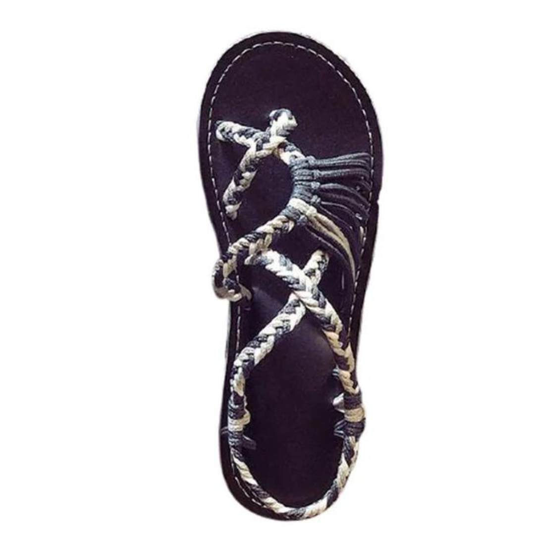 Handwoven Rope Flat Sandals