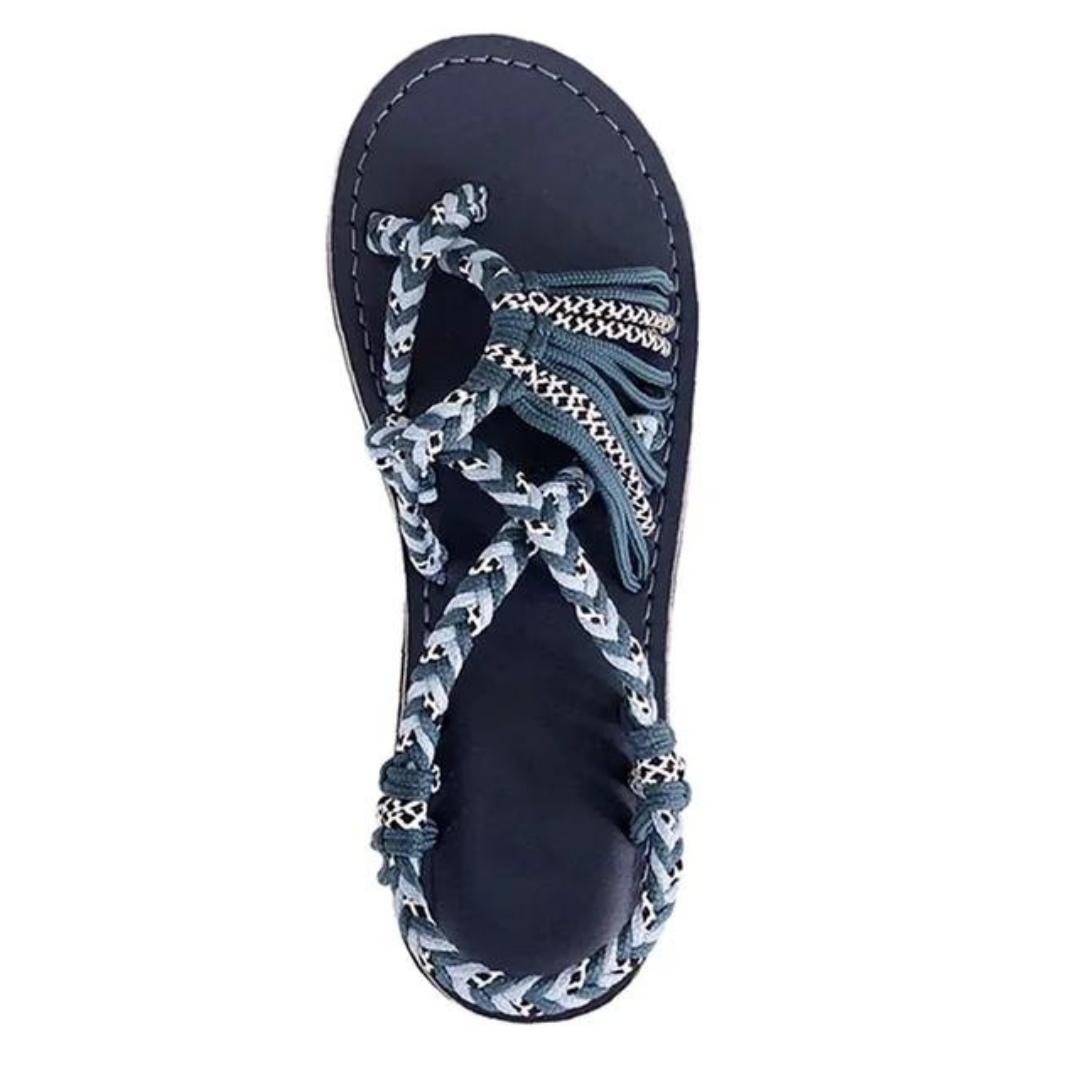 Handwoven Rope Flat Sandals