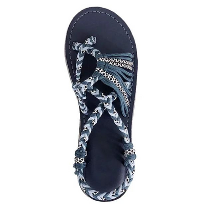 Handwoven Rope Flat Sandals