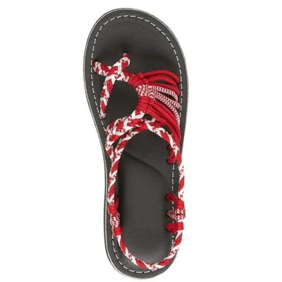 Handwoven Rope Flat Sandals