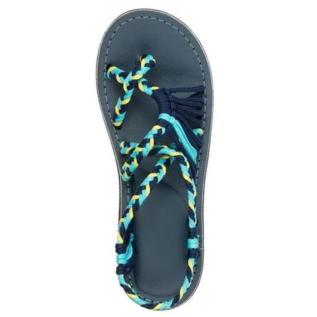 Handwoven Rope Flat Sandals