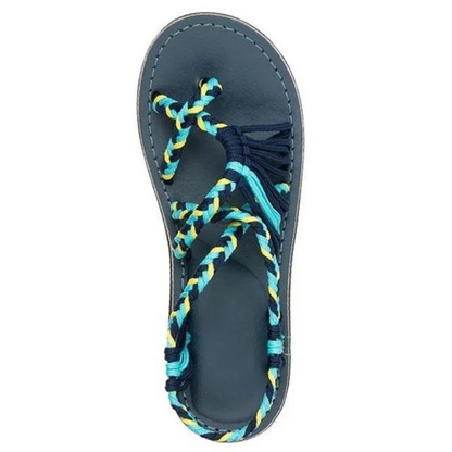 Handwoven Rope Flat Sandals