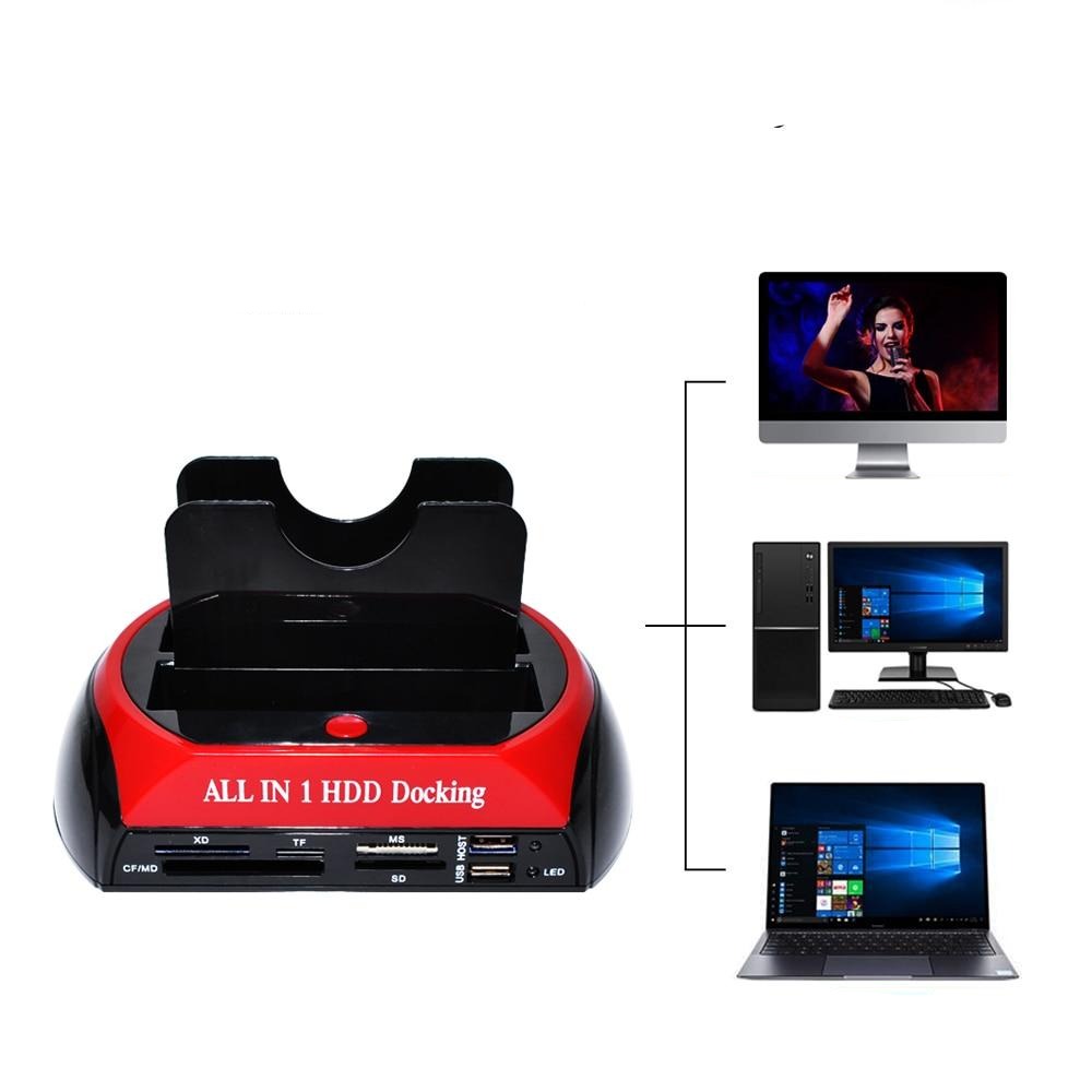 Hard disk docking station