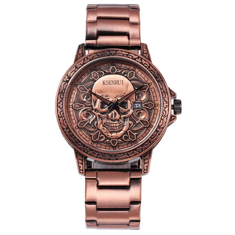 Skull Face Watch