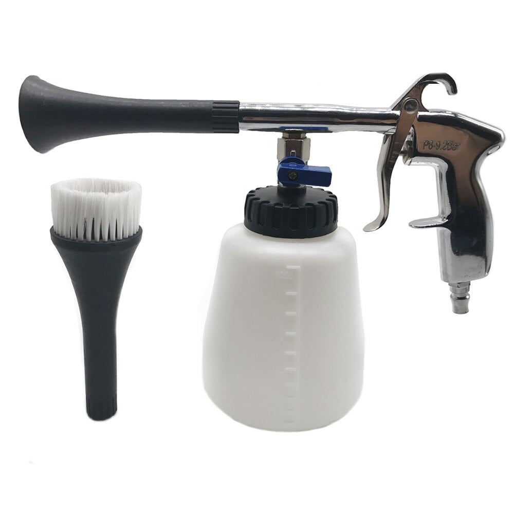 Turbo high-pressure cleaning gun