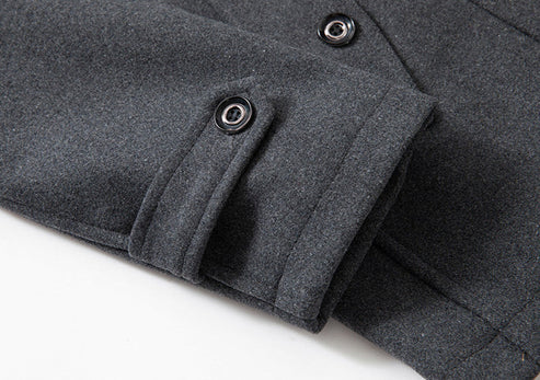 Men's Winter Coat Luxury Stylish Polyester for Cold Weather