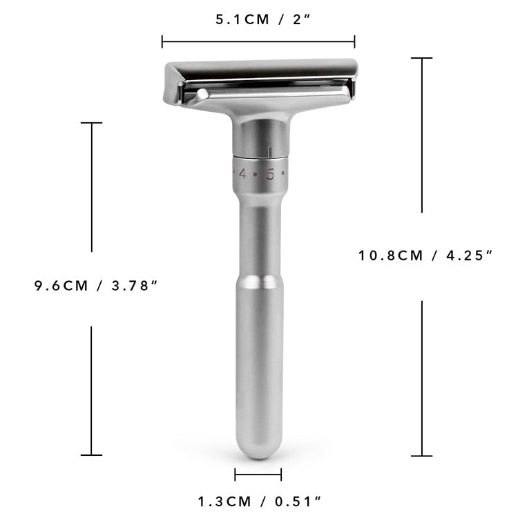 Double-sided safety razor