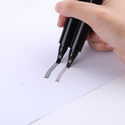 Baard opvul pen en borstel kit