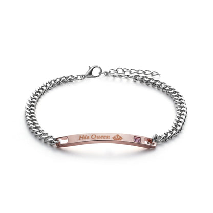 Her King His Queen Armbanden