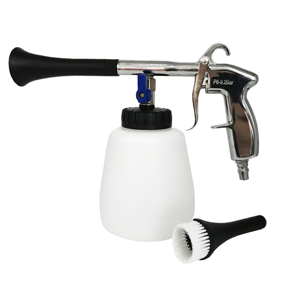 Turbo high-pressure cleaning gun