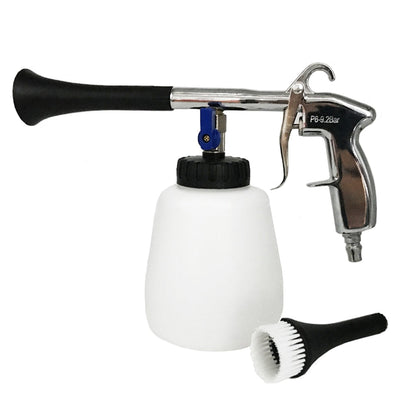 Turbo high-pressure cleaning gun