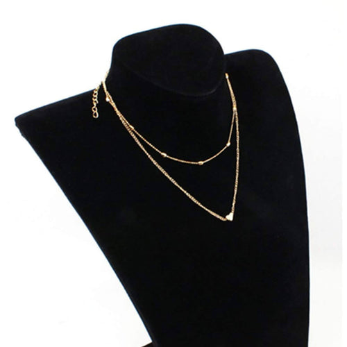 Heart Pendant Choker