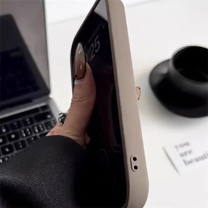 Heart Silicone Phone Case For iPhone
