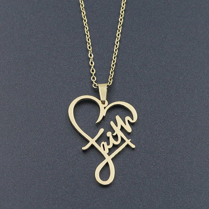 Heart of Faith Necklace