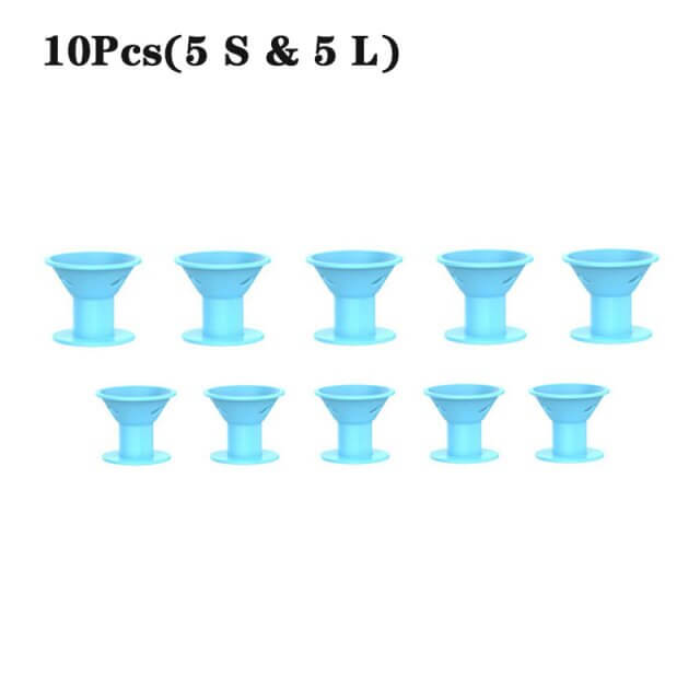 Heatless Silicone Hair Curlers (10pcs)