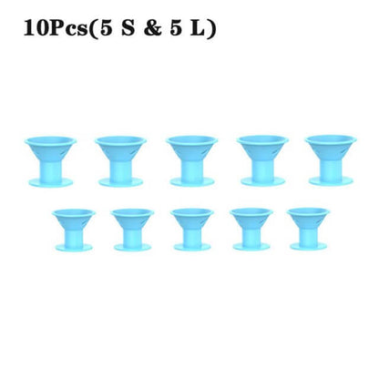 Heatless Silicone Hair Curlers (10pcs)
