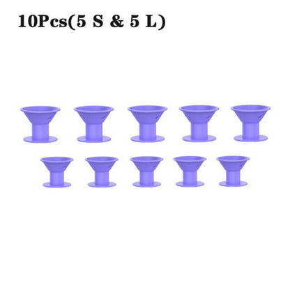 Heatless Silicone Hair Curlers (10pcs)