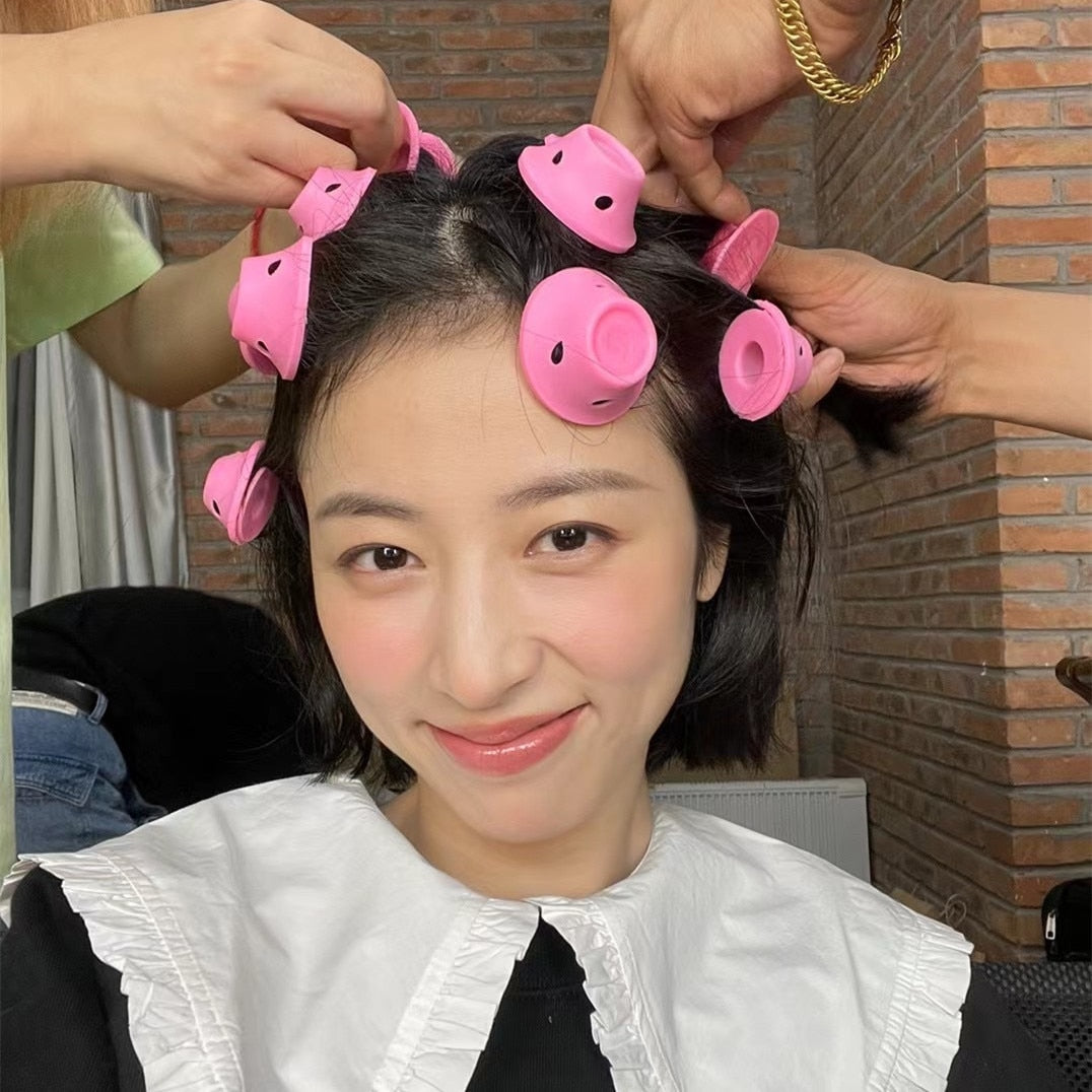 Heatless Silicone Hair Curlers (10pcs)