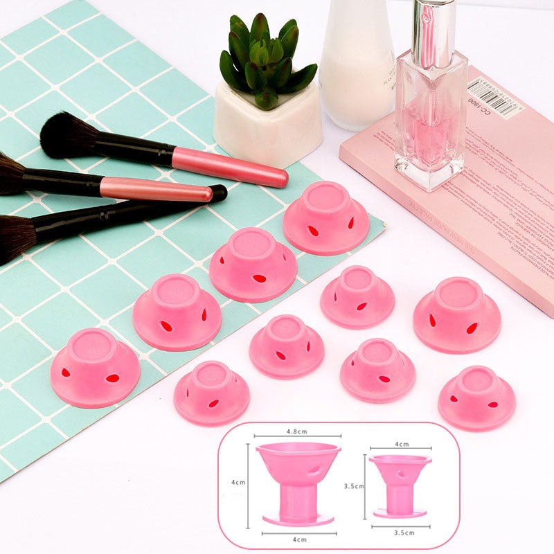 Heatless Silicone Hair Curlers (10pcs)
