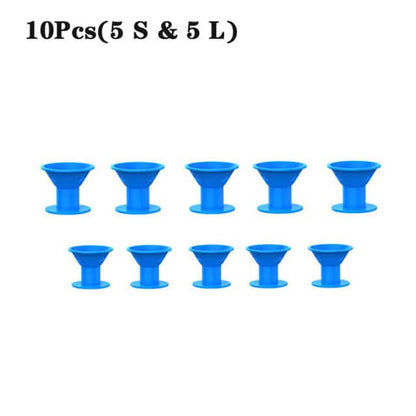 Heatless Silicone Hair Curlers (10pcs)