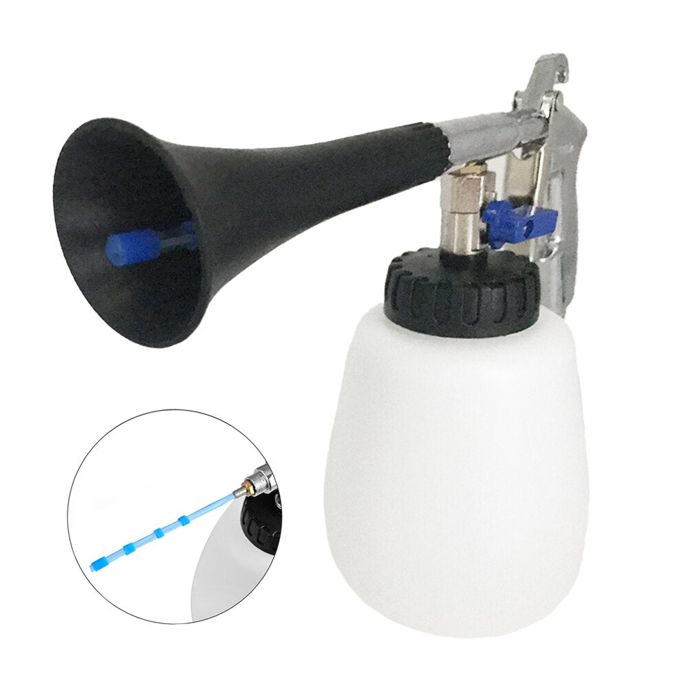 Turbo high-pressure cleaning gun