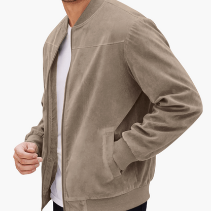 Men's Zipped Bomber Jacket