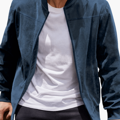 Men's Zipped Bomber Jacket