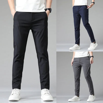 Men's Trousers Casual Style Breathable Material