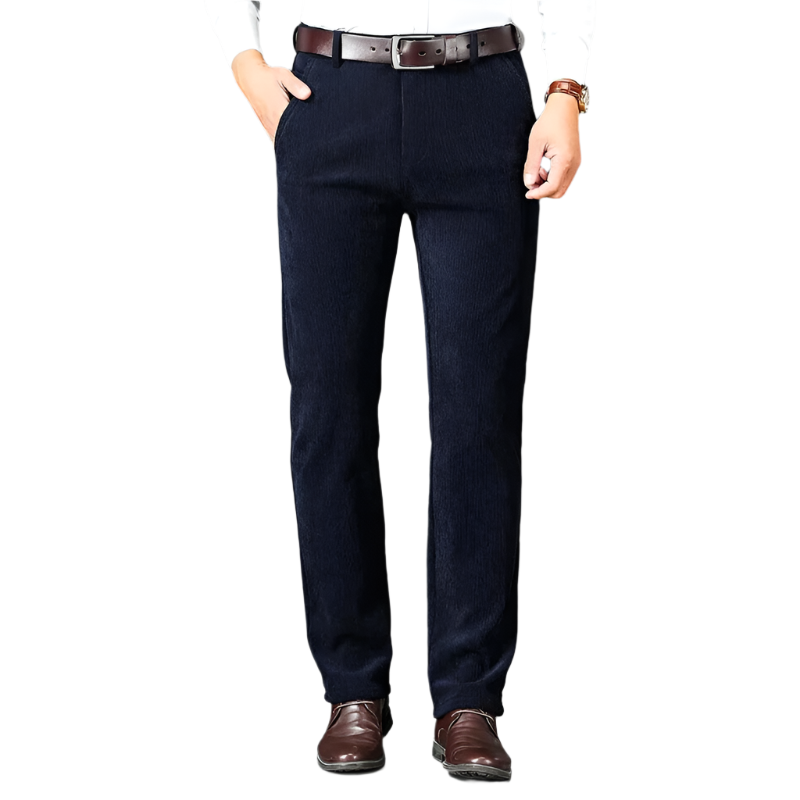 Men's trousers corduroy with fleece lining