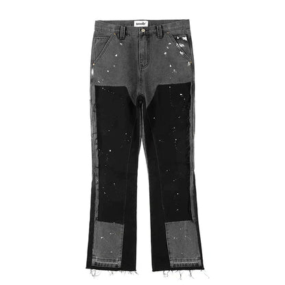 Men's Flared Jeans Retro Denim