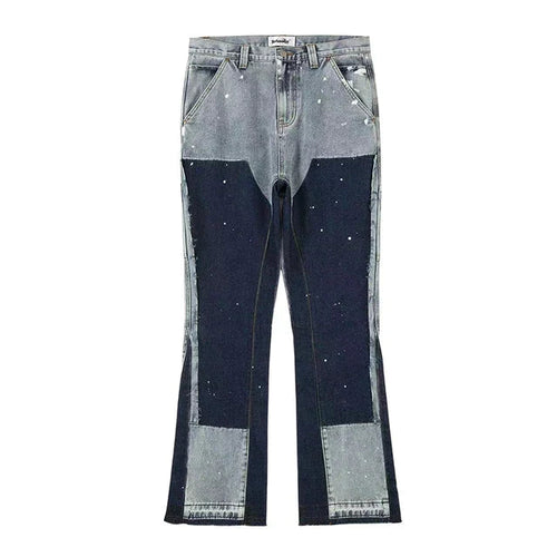 Men's Flared Jeans Retro Denim