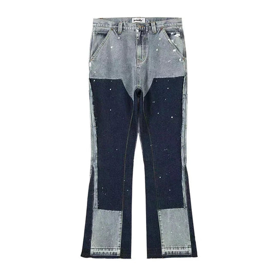 Men's Flared Jeans Retro Denim