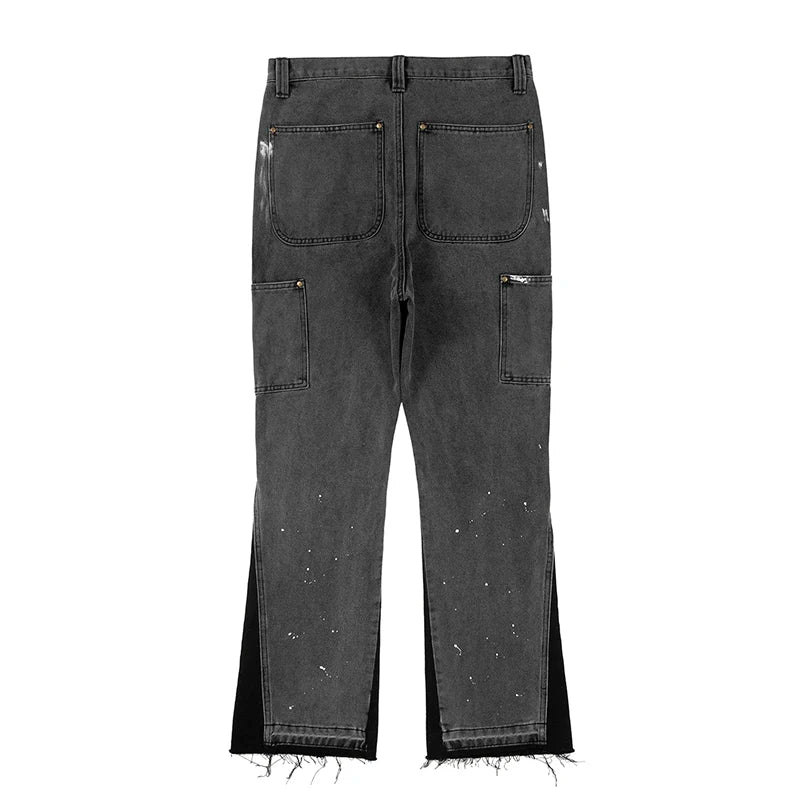Men's Flared Jeans Retro Denim