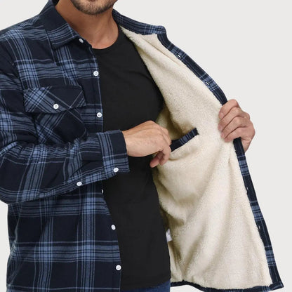 Men's Fleece Lined Jacket Modern