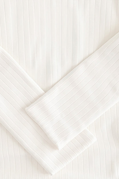 Men's Knitted Sweater Ribbed Style