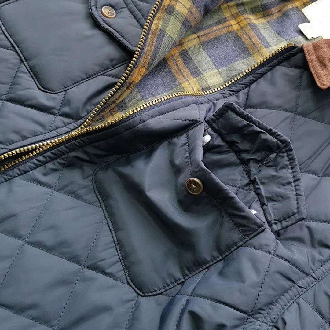 Men's Quilted Jacket Lightweight Modern