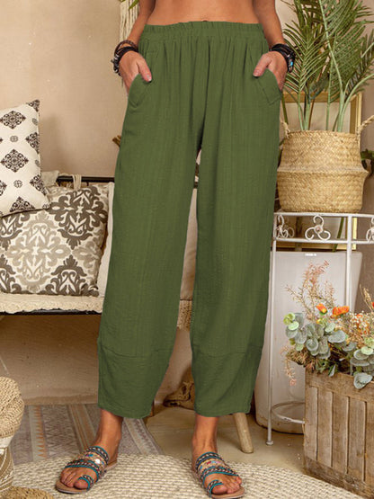 Women's Harem Trousers Loose Casual