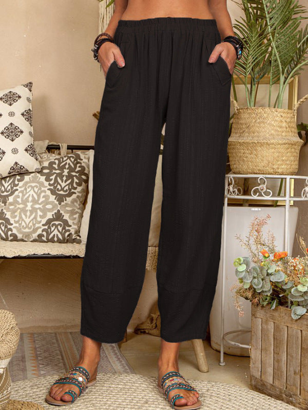 Women's Harem Trousers Loose Casual