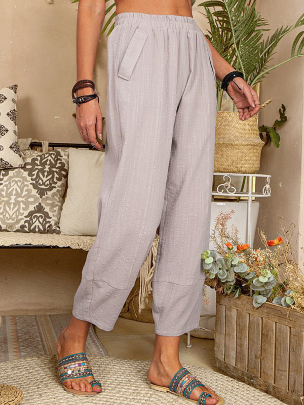 Women's Harem Trousers Loose Casual