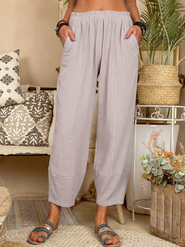 Women's Harem Trousers Loose Casual