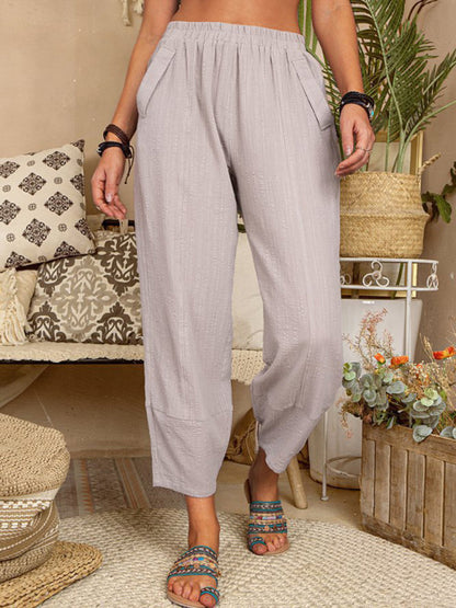 Women's Harem Trousers Loose Casual