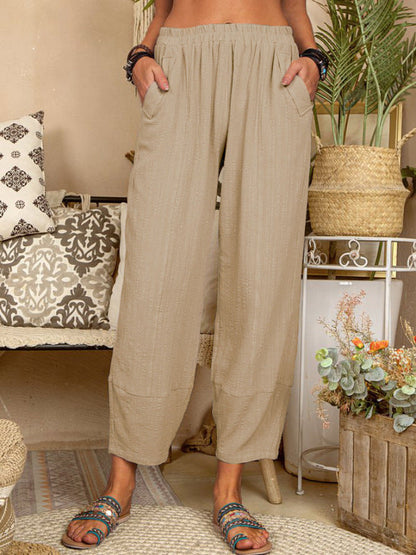 Women's Harem Trousers Loose Casual