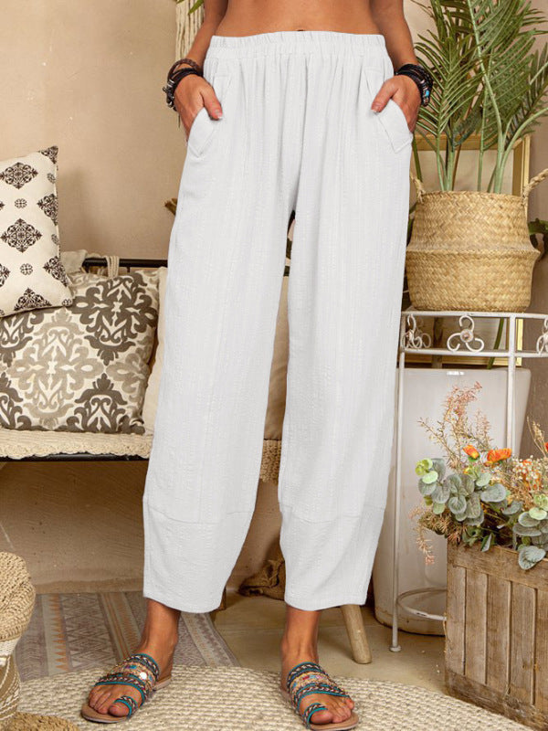 Women's Harem Trousers Loose Casual