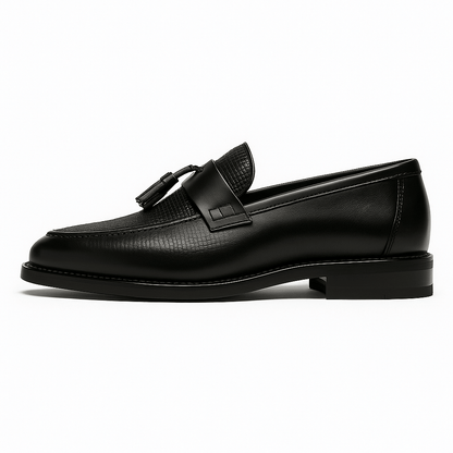 Men's Loafers With Woven Tassel Style
