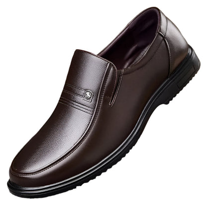 Men's Genuine Cow Leather Loafers with Comfortable Fit