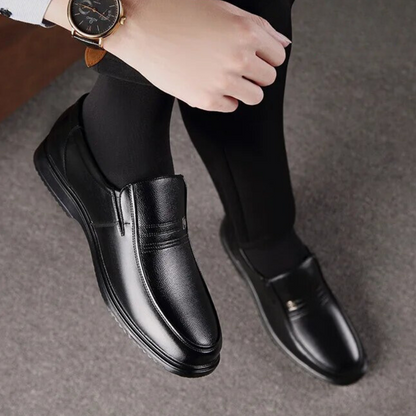 Men's Genuine Cow Leather Loafers with Comfortable Fit