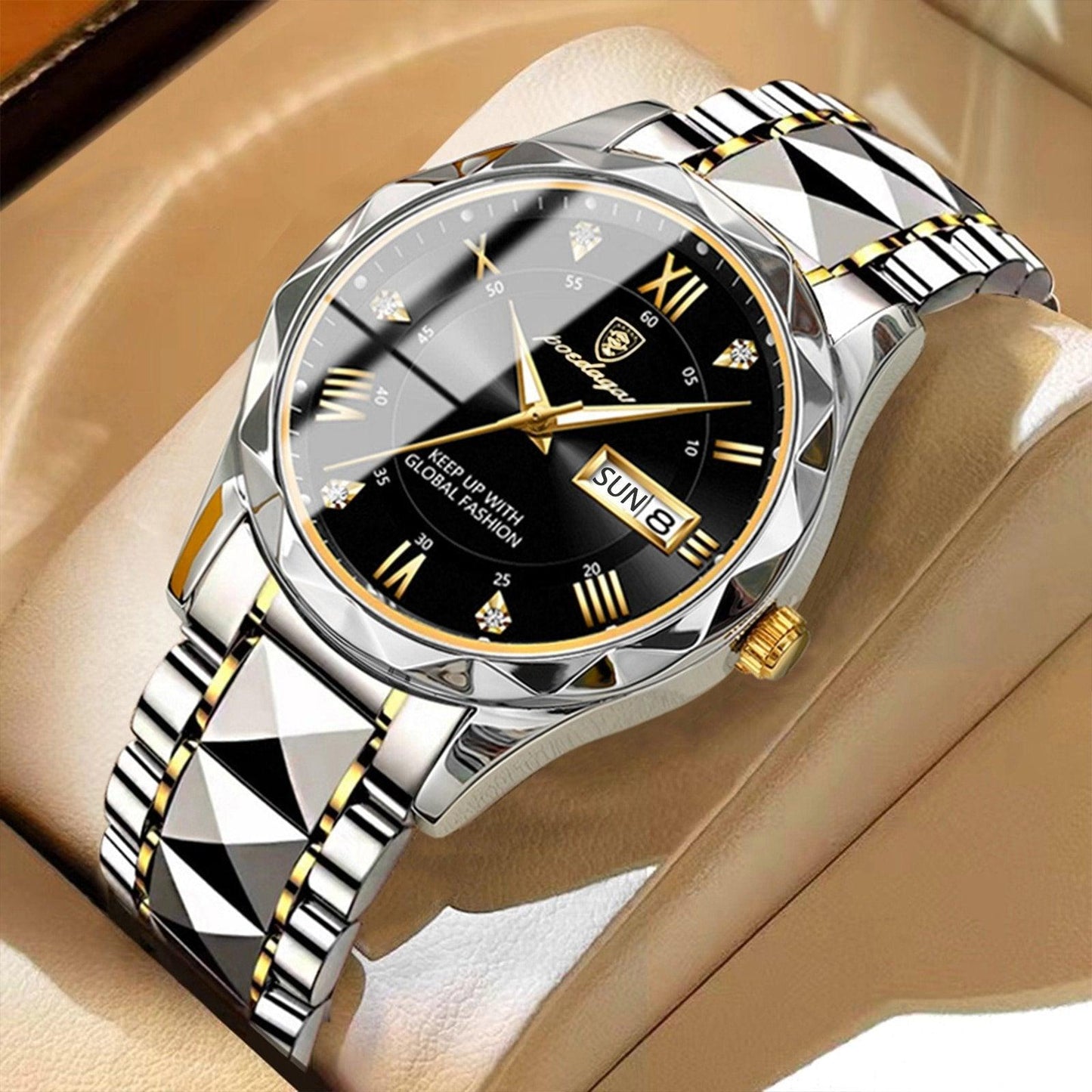 Men's Wristwatch Waterproof Stylish Design