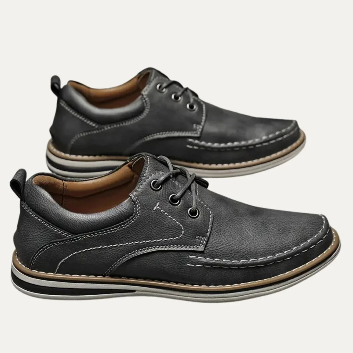 Men's Shoes Lacing Timeless Design