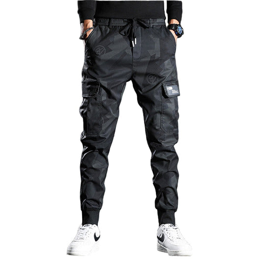 Men's Slim-Fit Chinos Black