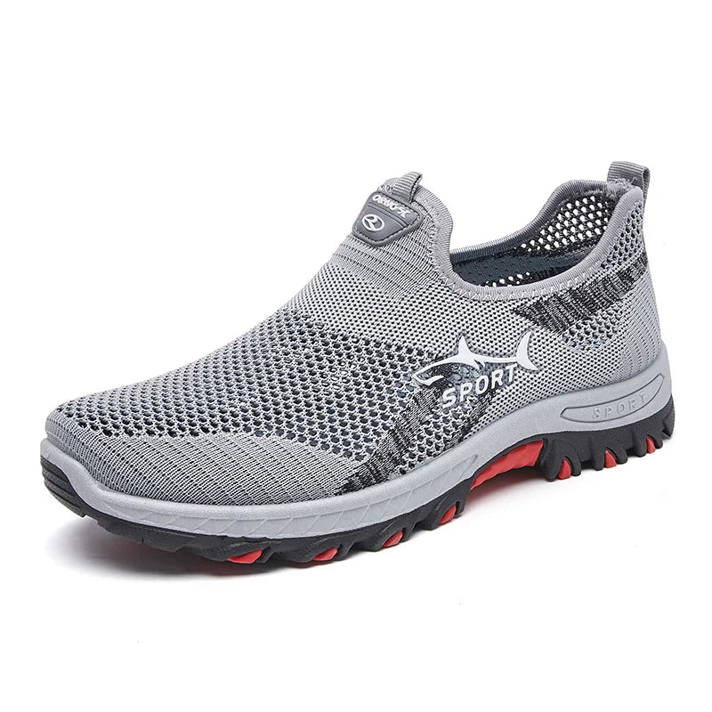Men's Sneakers Breathable Mesh Casual Hiking Shoes